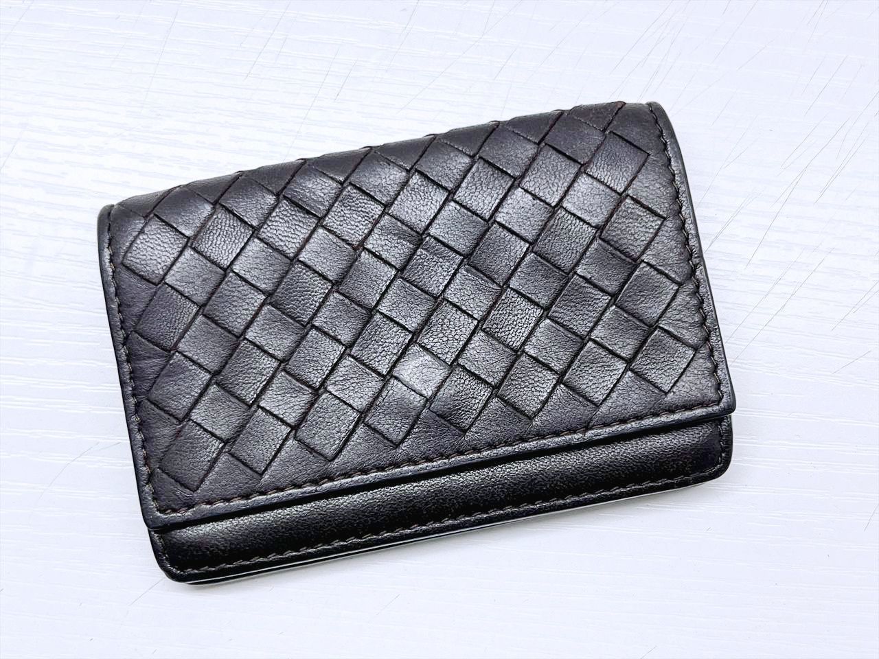 Bottega Veneta ボッテガヴェネタ イントレチャート 名刺入れ カード