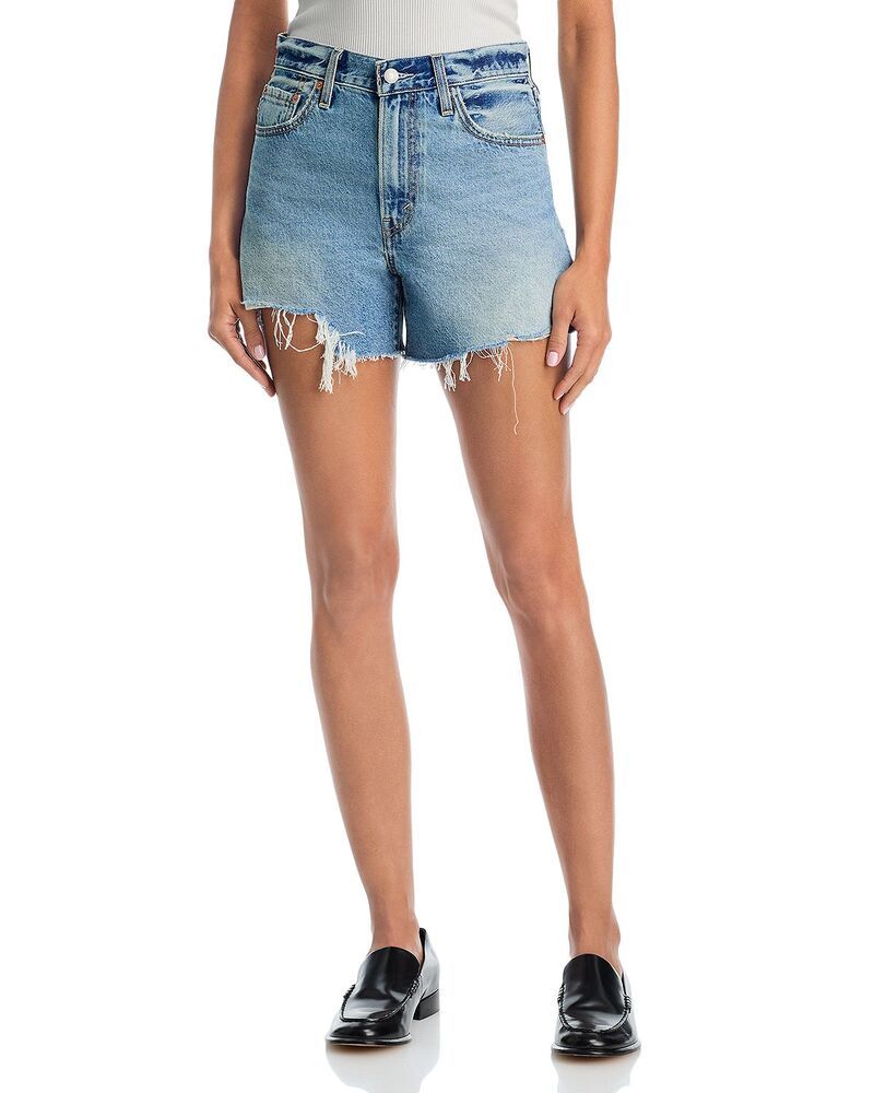 リーバイス レディース ボトムス ハーフパンツ・ショーツ A ライン ショートパンツ Levis Ribcage A Line Shorts Blow My Mind