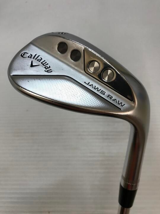 キャロウェイ　JAWS RAW クロム　58度　NSプロ MODUS 3 TOUR 115　Sフレックス　ウェッジ　中古【最短即日発送】