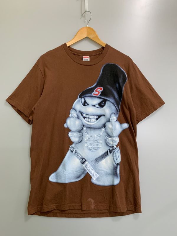 【現状渡し品】 SUPREME シュプリーム 25AW SNOEMAN TEE スノーマン ティー メンズ 半袖 プリント Tシャツ 【142-260621-hu-24-min】