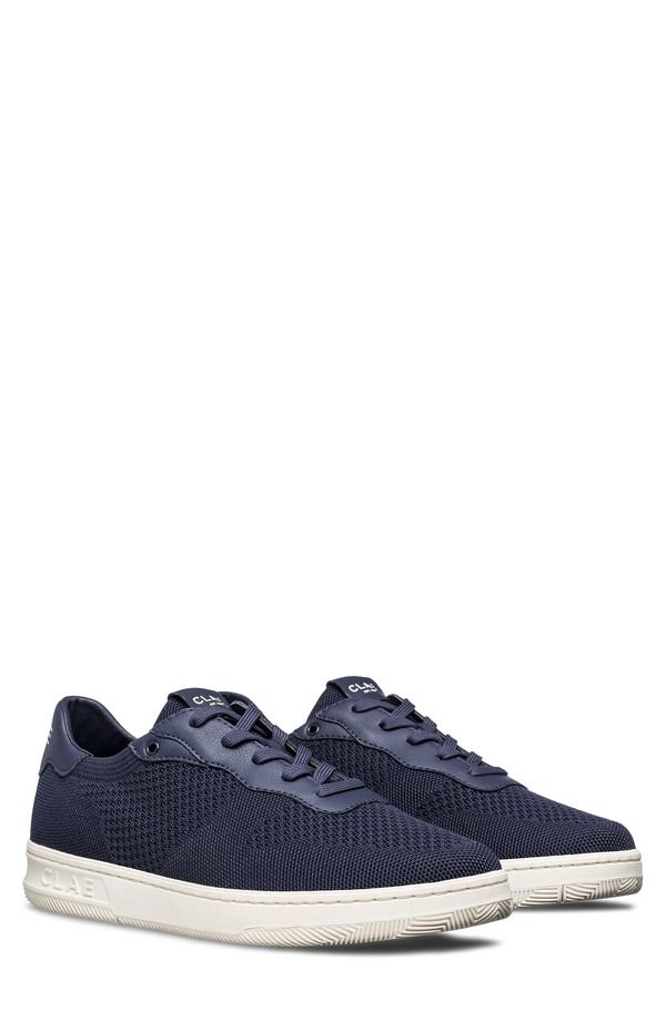 クラエ メンズ シューズ スニーカー CLAE Davis Perforated Low Top Sneaker Navy ネイビー