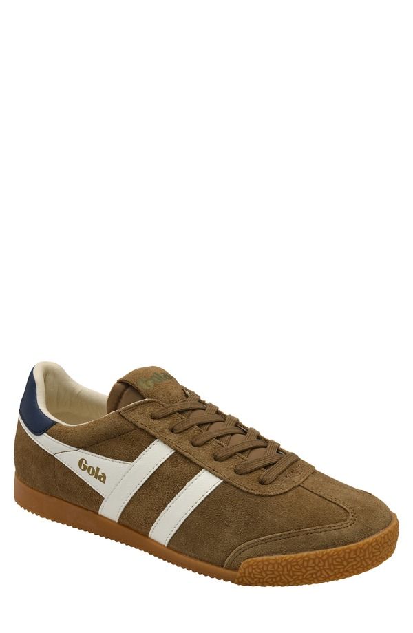 ゴラ メンズ シューズ スニーカー Gola Elan Sneaker Tobacco Off White Navy オフホワイト