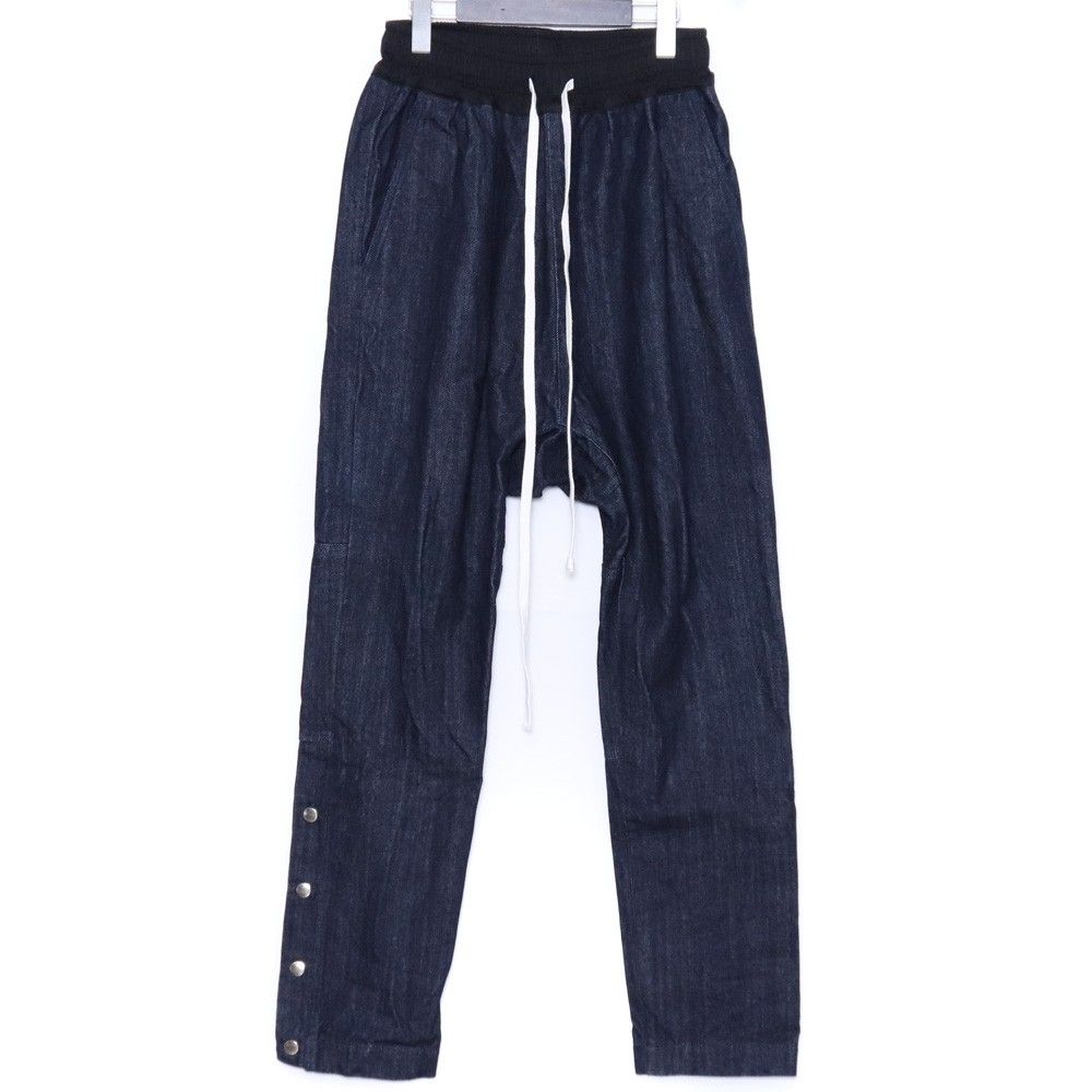 INDEPICT SIDE BUTTON DENIM LOUNGE PANTS Lサイズ インディゴ - メルカリ