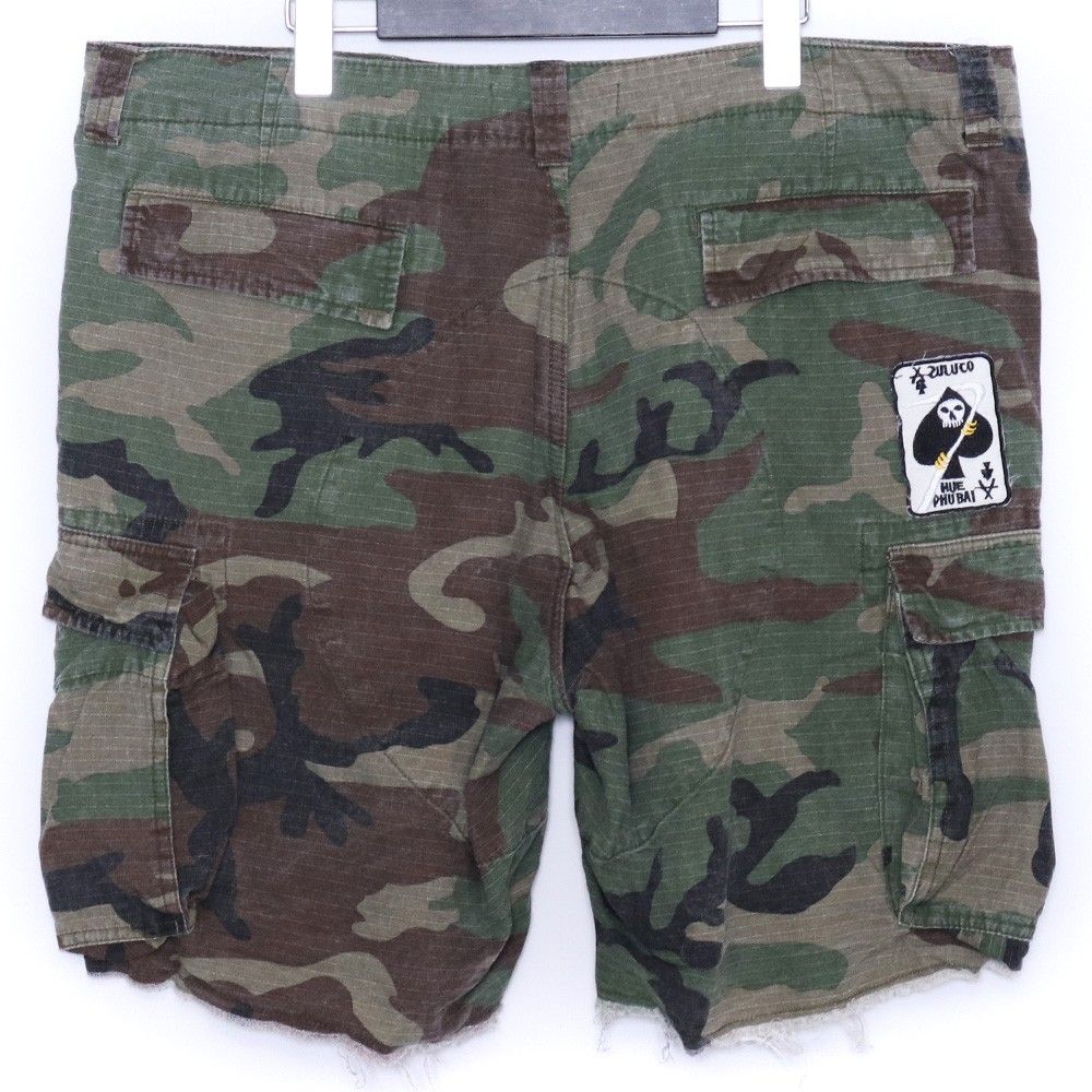 Mlvince CAMO CARGO SHORTS XL 迷彩 MLVINCE CAMO CARGO SHORTS XLサイズ カーキ - メルカリ