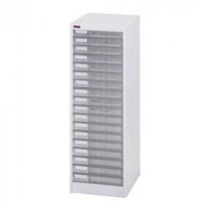 【新品・5営業日で発送】COMOLIFE コモライフ 山金工業(YamaTec) A4PT-118N アレンジャー A4判プラスチック引出し 浅型18段 1列 (2291453)