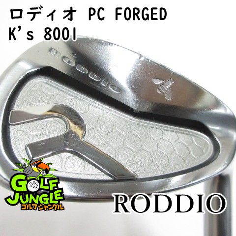 【中古】ウェッジ ロッディオ ロディオ PC FORGED K's 8001 46 ウエッジ 地クラブ カスタム スチールシャフト おすすめ メンズ 右[3599]
