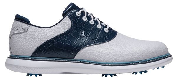 フットジョイ メンズ シューズ スニーカー FootJoy Mens Traditions Blucher Golf Shoes WhitePeacoatMarine ホワイト