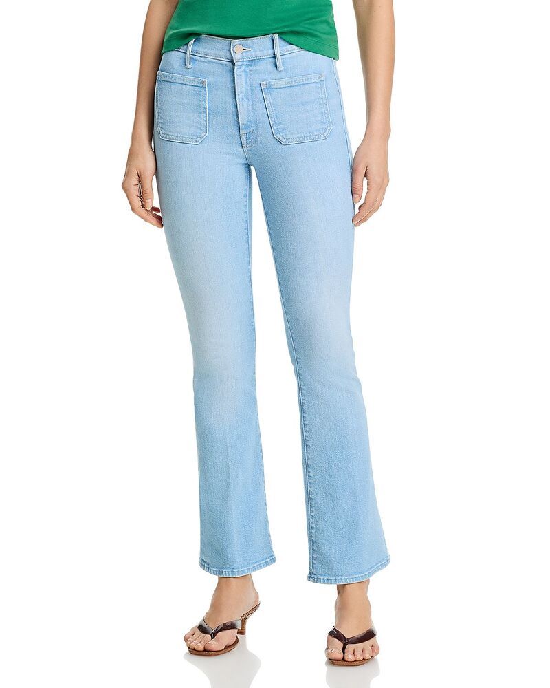 マザー レディース ボトムス デニムパンツ ジーンズ MOTHER The Patch Pocket Weekender High Rise Jeans in Sauced By Six Sauced