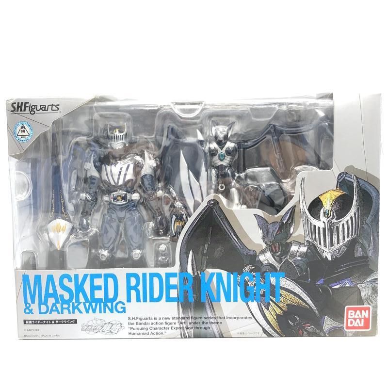 【中古】二重テープ)S.H.Figuarts 仮面ライダーナイト&ダークウイングセット[69]