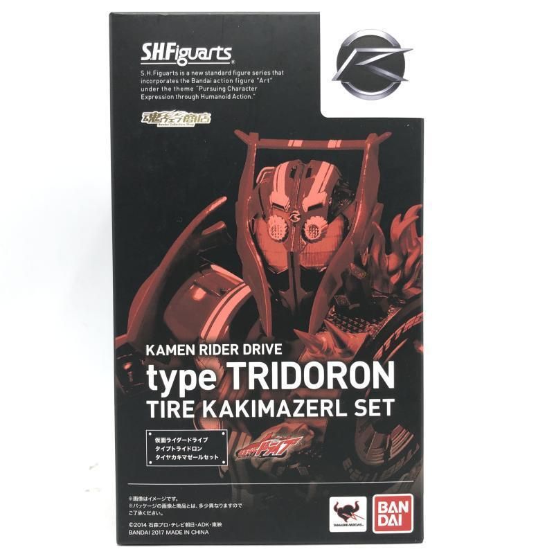 【中古】未開封)S.H.Figuarts 仮面ライダードライブ タイプトライドロン タイヤカキマゼールセット[69]