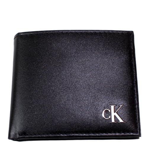 [カルバンクライン] 財布 二つ折り財布 小銭入れ付き レザー 革 本革 ck ロゴプレート 財布 サイフ COIN POCKET WALLET メンズ レディース 31KJ130003 (BLACK) [並行輸入品]ry 98efac4e