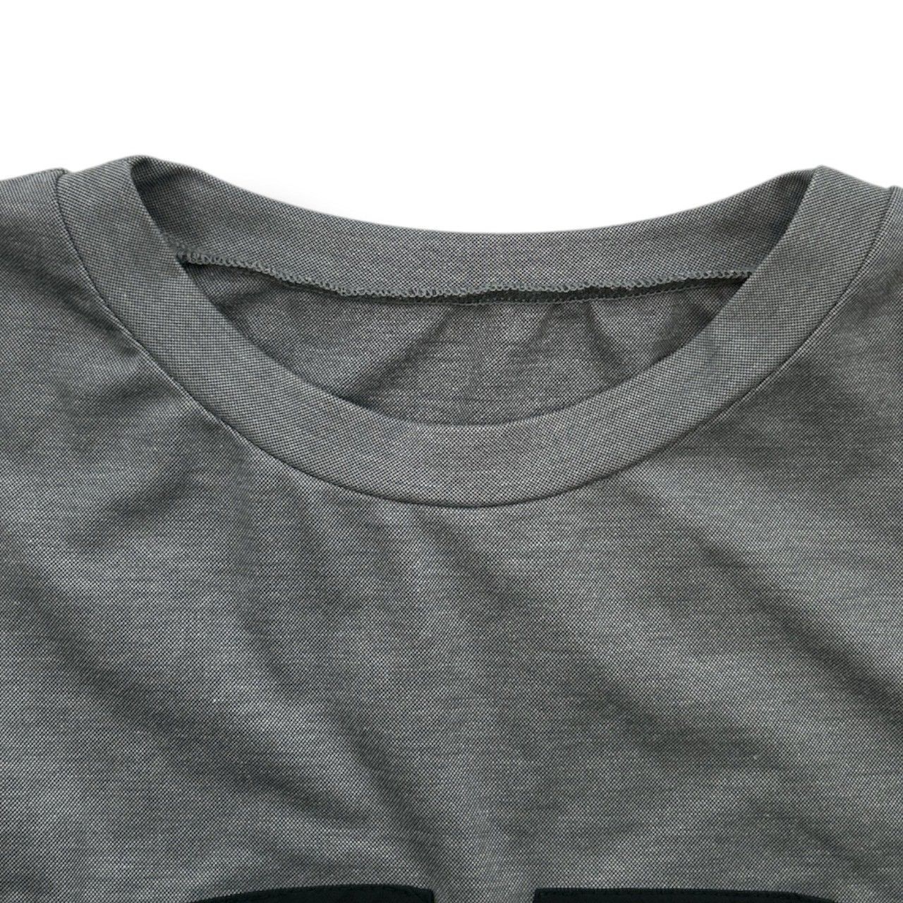 MAISON SPECIAL メゾンスペシャル タフタペプラムTシャツ 異素材コンビ 