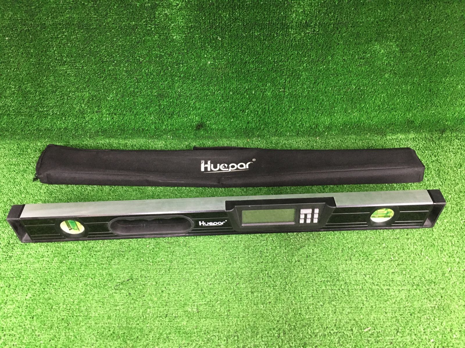 【中古品】【0906】Huepar デジタルレベル デジタル角度計 61cm　ITLAUUCKBZUS