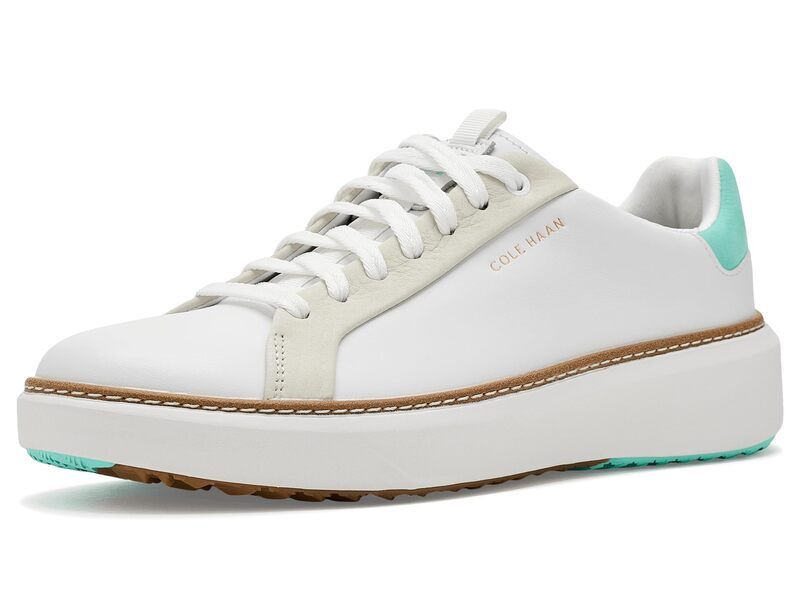 コールハーン レディース シューズ スニーカー Cole Haan GrandPro Topspin Golf Sneakers WhiteCascade Wp ホワイト