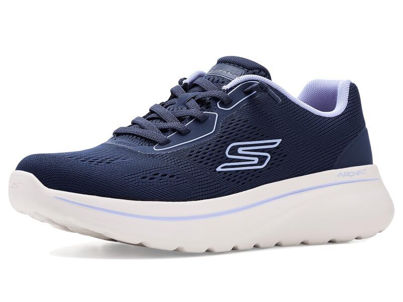 スケッチャーズ レディース シューズ スニーカー SKECHERS Performance Go Walk Arch Fit NJoy Ellie NavyPeriwinkle ネイビー