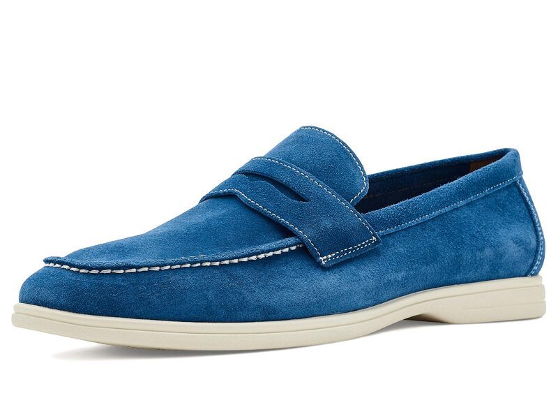 スティーブ マデン メンズ シューズ サンダル Steve Madden Laguna Blue Suede ブルー