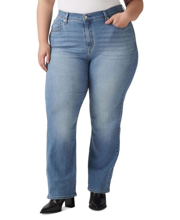 リーバイス レディース ボトムス デニムパンツ ジーンズ Levis Womens 724 StraightLeg Jeans Eternal Indigo Mid インディゴ