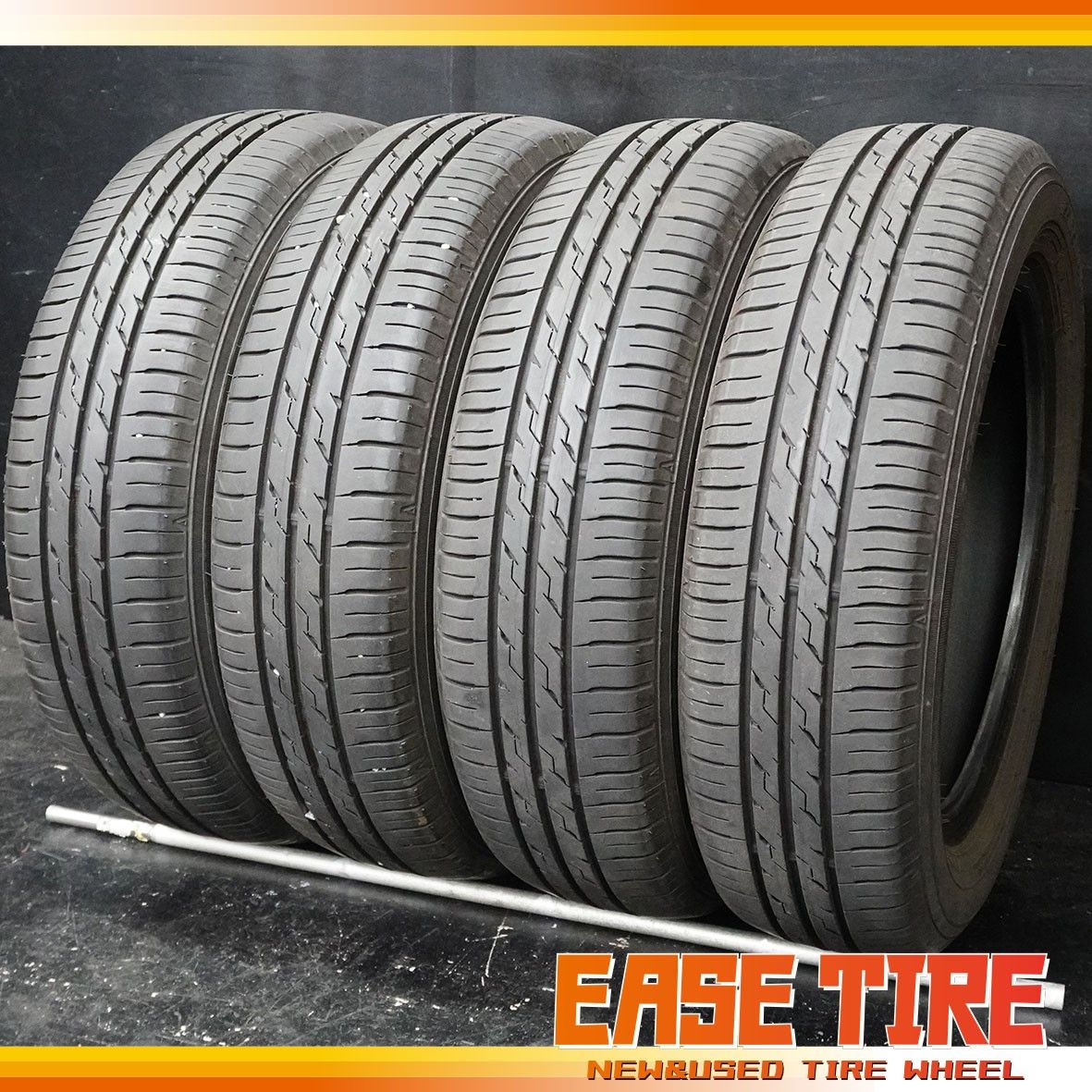 8.5分山 24年製 155/65R14 イエローハット ECOFINE ワゴンR スペーシア タント N-BOX 4本