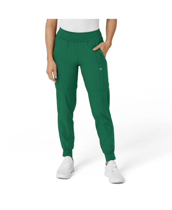 ウィンク レディース ボトムス カジュアルパンツ プラスサイズ Wink Plusize W123 Comfort Waist Cargo Jogger Scrub Pant Hunter