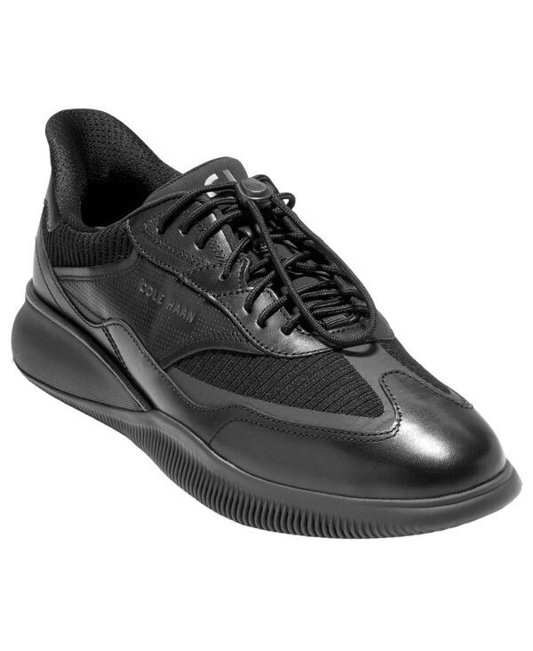 コールハーン メンズ シューズ スニーカー レース Cole Haan Mens 6Zerogrand QuickOn Laceup Sneakers Black ブラック