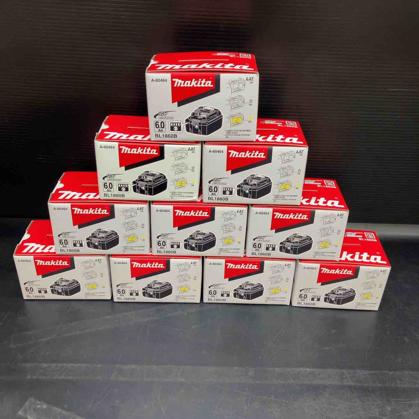 未使用品】10個セット 純正品 マキタ(makita) リチウムイオン 