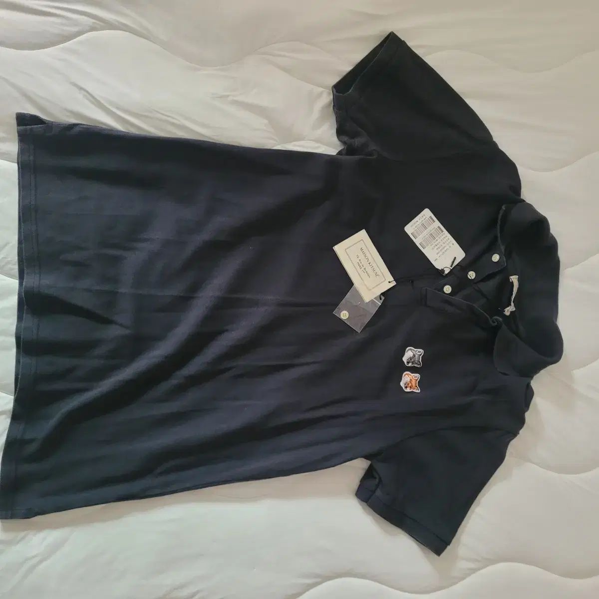 メゾンキツネ 半袖 カラーTシャツ