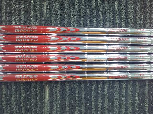 中古 シャフト 日本シャフト N.S.PRO MODUS3 TOUR 105（S） 5-9P 6本