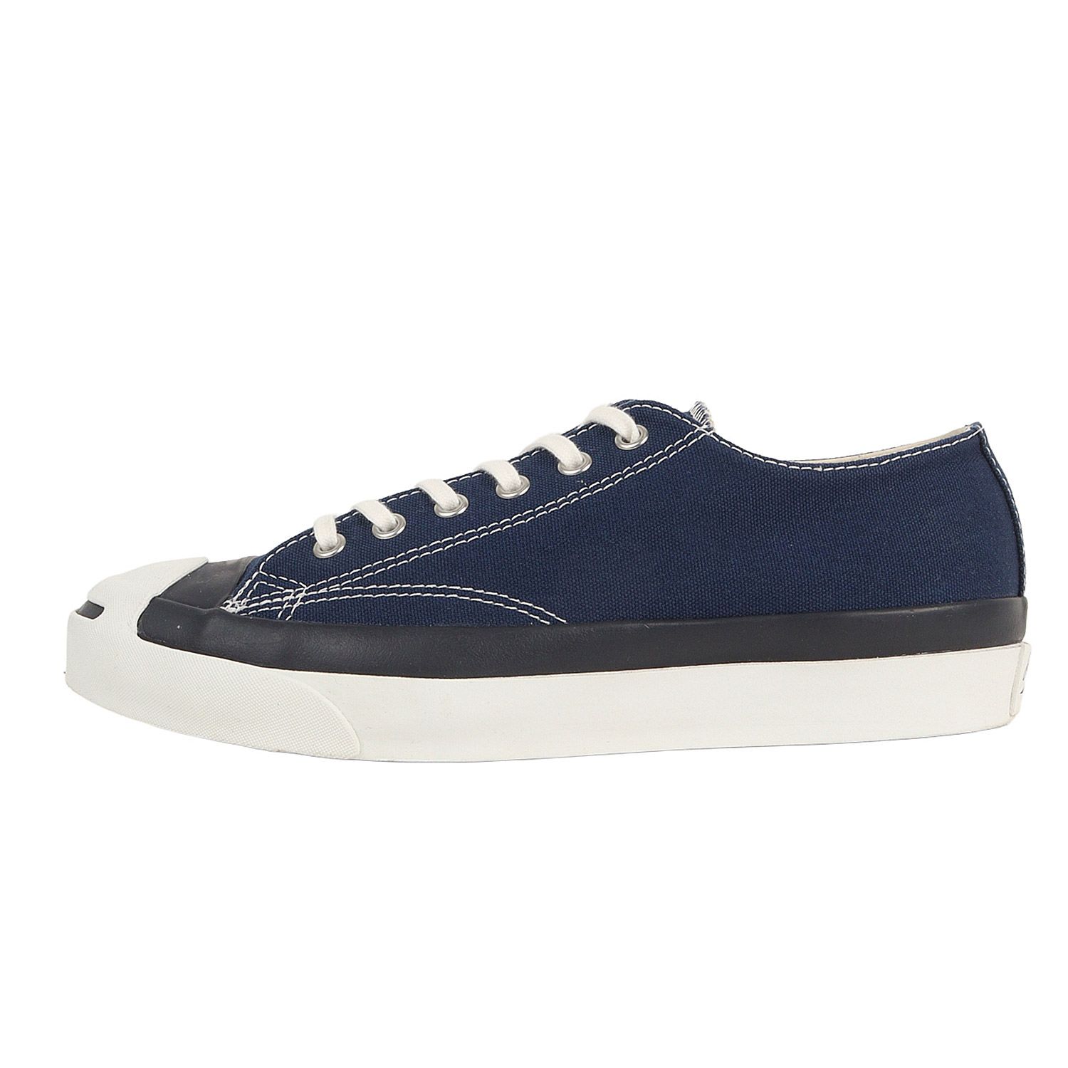 【美品】CONVERSE コンバース サイズ:US7(25.5cm)26SS JACK PURCELL 1935 1AD042 キャンバス ジャックパーセル ネイビー 紺 ローカット スニーカー シューズ 靴【メンズ】【中古】
