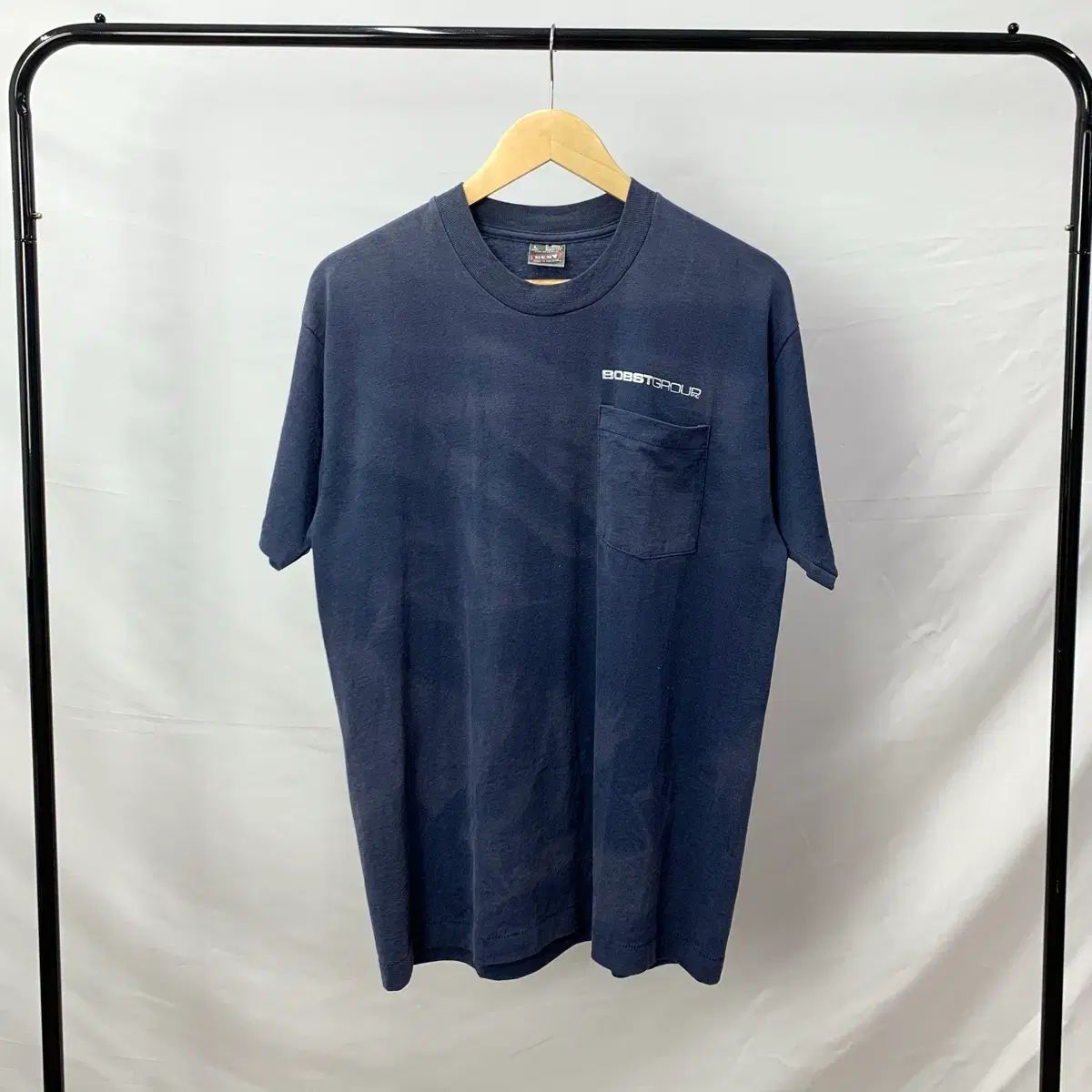 90s USA サンフェイド ポケット Tシャツ