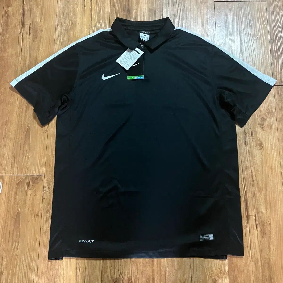 (L/105) NIKE ナイキ ティエンポ フットボール 半袖 Tシャツ ジャージ 機能性 ドライフィット