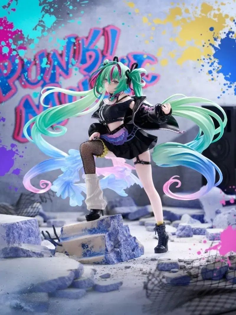 SEGA 初音ミク パンク・ロック フィギュア 初音ミク フィギュア
