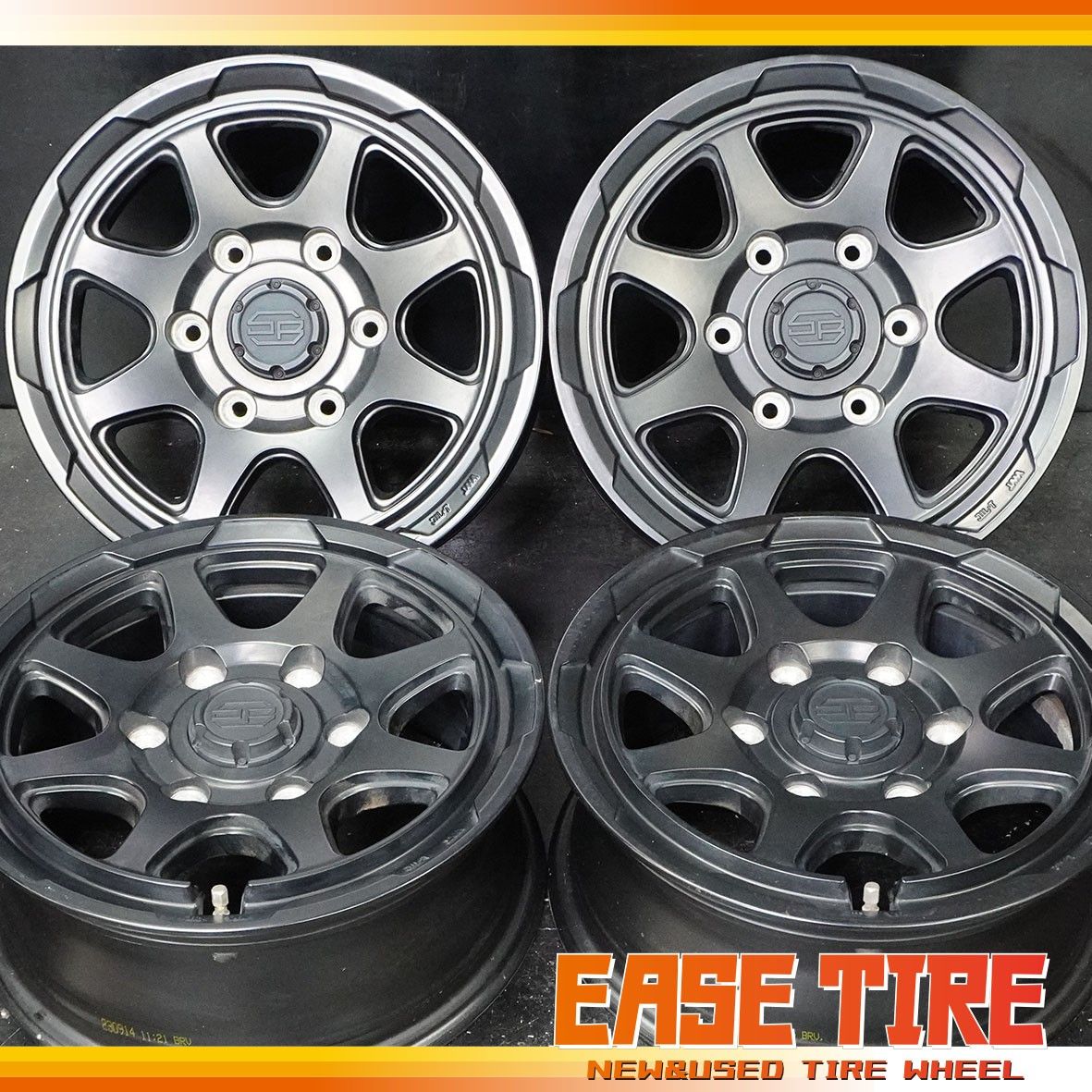 中古ホイール ハイエース Weds スタットベルク 15インチ 6J +33 139.7 6H 4本セット