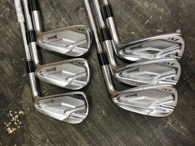 狭山□【中古】 アイアンセット ダンロップ スリクソンZX7 DG DST 6本