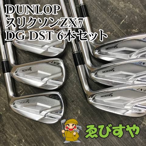 狭山□【中古】 アイアンセット ダンロップ スリクソンZX7 DG DST 6本