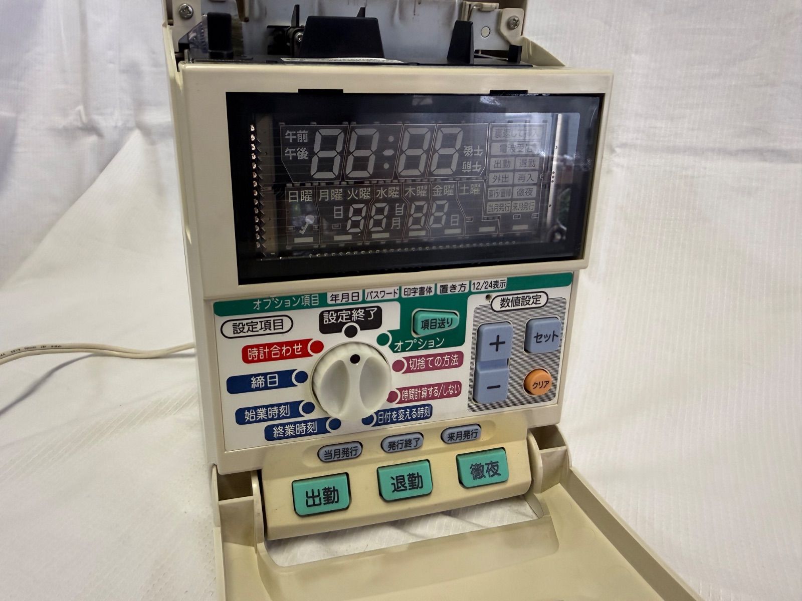 MAX 電子タイムレコーダー ER-180UD 本体 - メルカリ