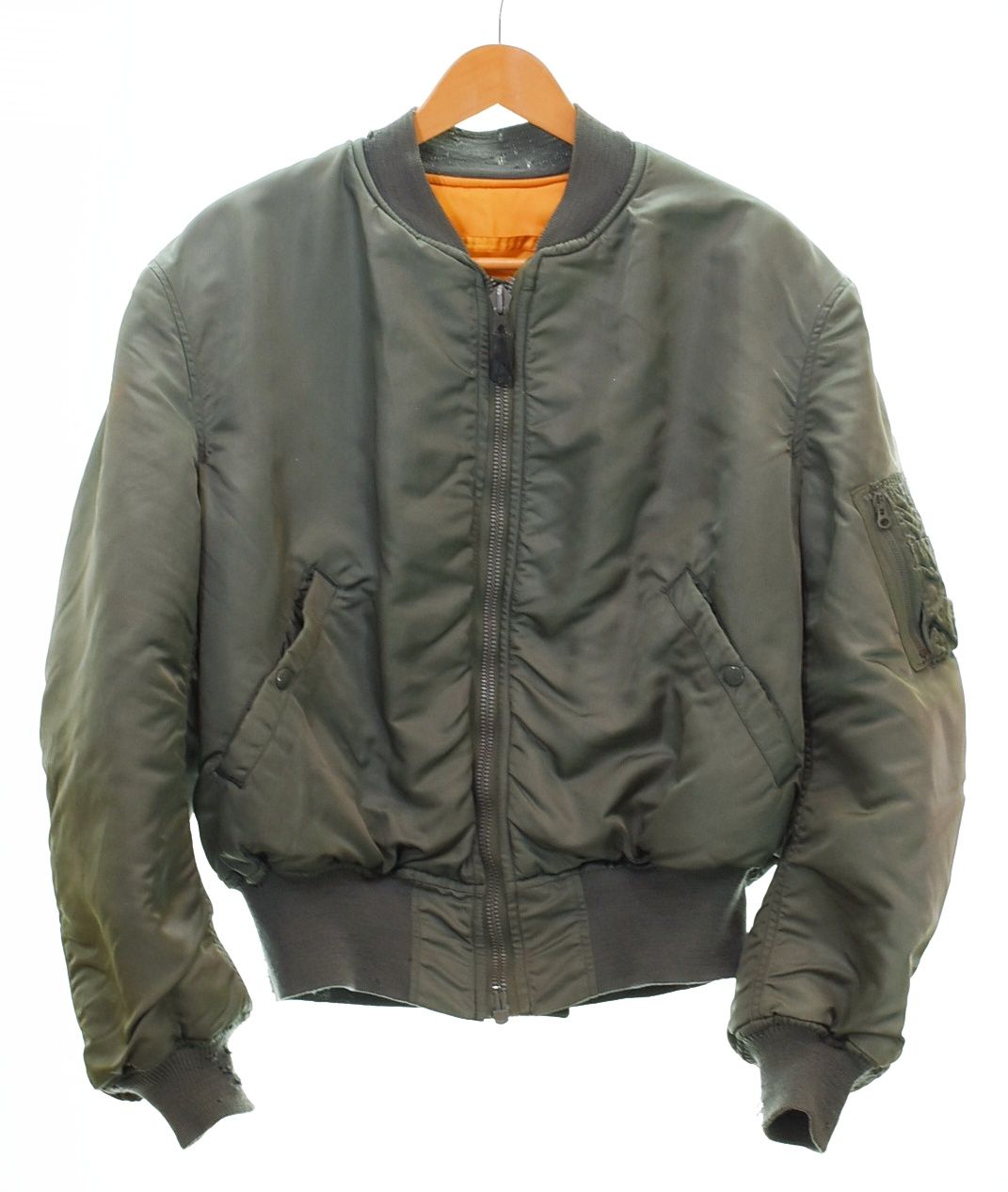 ミリタリー Military 60s MA-1 Flight Jacket ALPHA社製 USAF U.S.AIRFORCE ヴィンテージ フライト ジャケット MIL-J-8279D XL ジャケット カーキ LLサイズ 103MT-4852 59,400円