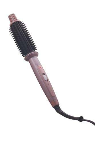 CREATEs ION クレイツ イオン ロールブラシアイロン 26mm HSB-02 ヘアアイロン 2段階温度調節 巻き髪 カール ボリュームアップ 海外兼用ma ae7dcc7d