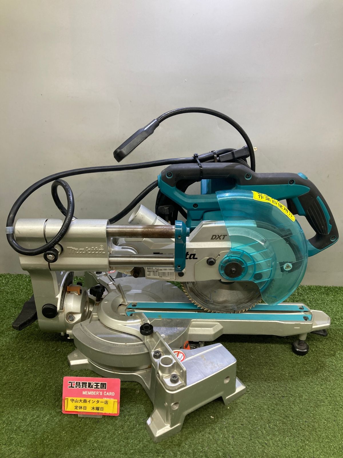 【中古品】【0921】★makita(マキタ) 165㎜スライドマルノコ LS0613FL　ITXZKEI8QRCU