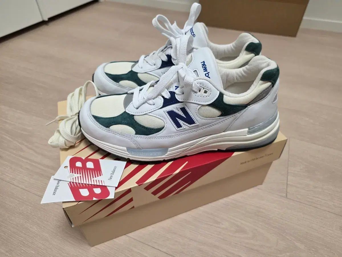 280 ニューバランス 992 メイド イン USA マシュマロ グリーン