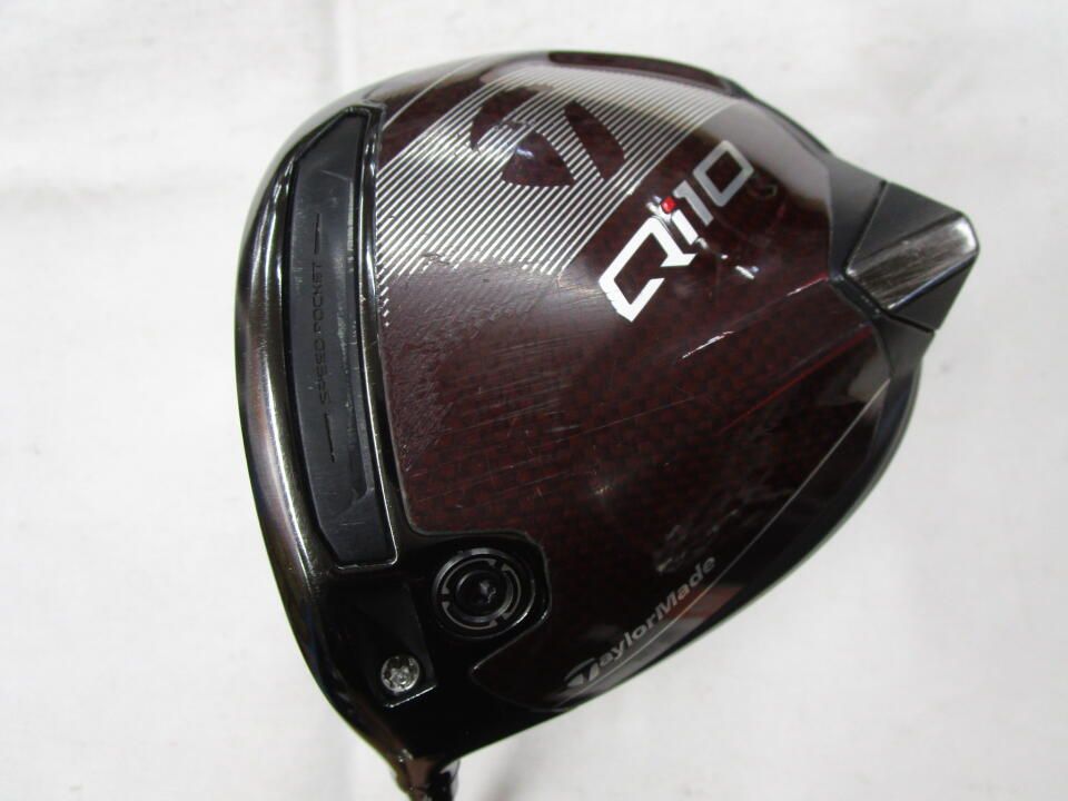 テーラーメイド　Qi10 DESIGNER SERIES Ruby Red US　9度　◆転用◆REAX　MR50　Sフレックス　ドライバー　中古　ゴルフドゥ！札幌東苗穂店【最短即日発送】