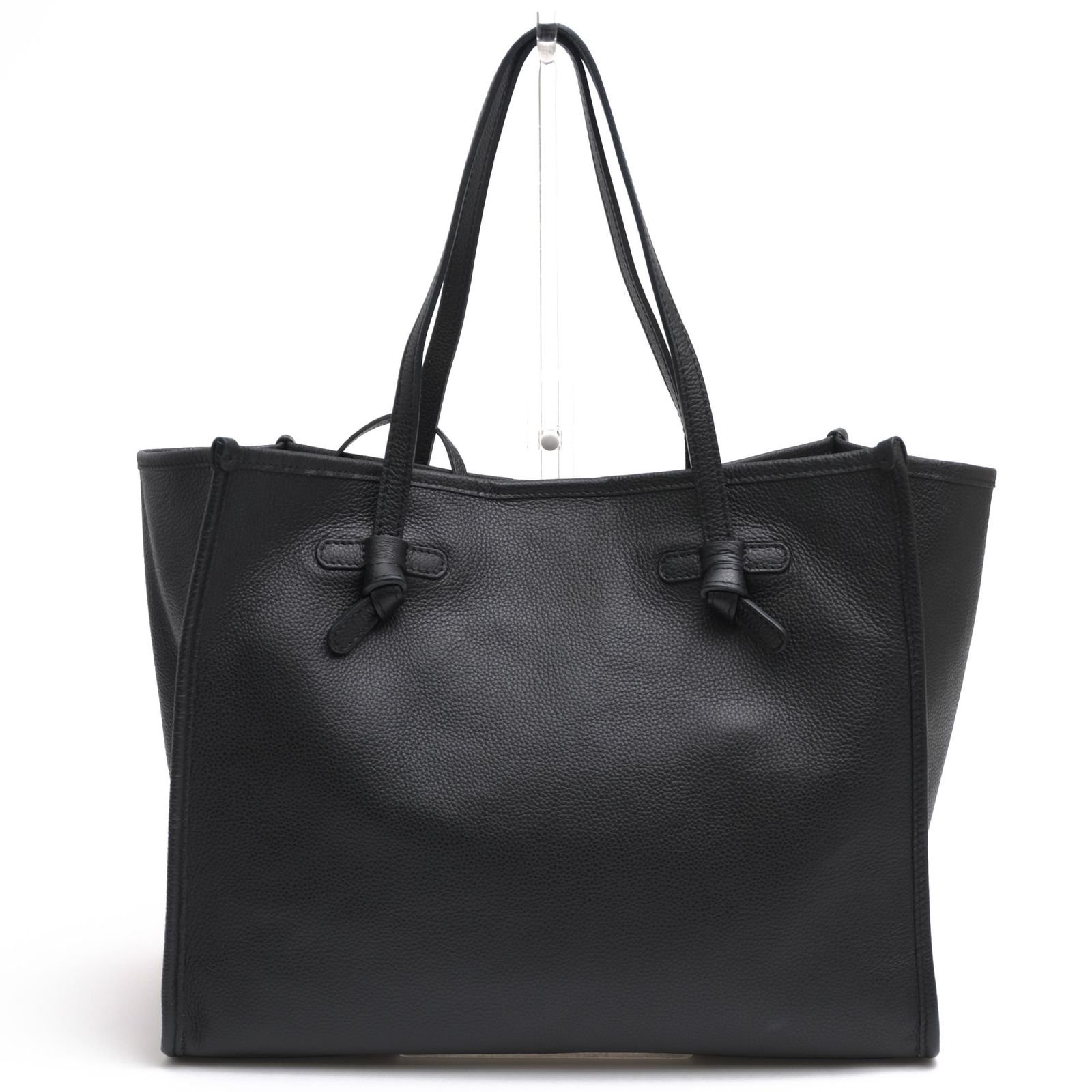 ジャンニキャリーニ／GIANNI CHIARINI バッグ トートバッグ 鞄 ハンドバッグ レディース 女性 女性用 レザー 革 本革 ブラック 黒 MARCELLA M マルチェッラ 取外し可能ポーチ 肩掛け ワンショルダーバッグ 定番