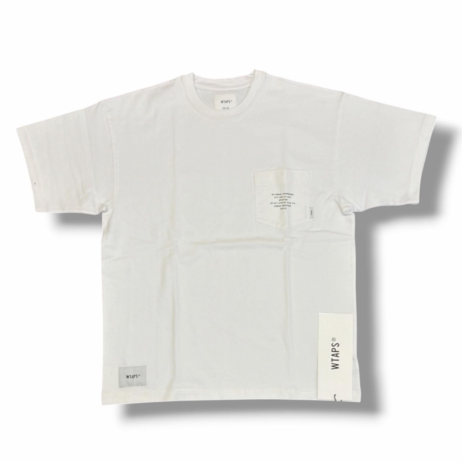 参考上代16,500円 未使用 WTAPS 26SS AII / SS / COTTON 胸ポケットT