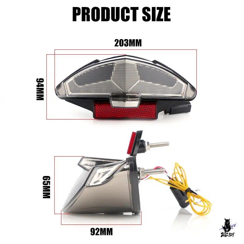 BMW F650GS F800R F800ST F800GT R1200GS 用 リアLEDテールライト 一体型 ブレーキターンシグナル 15,506円