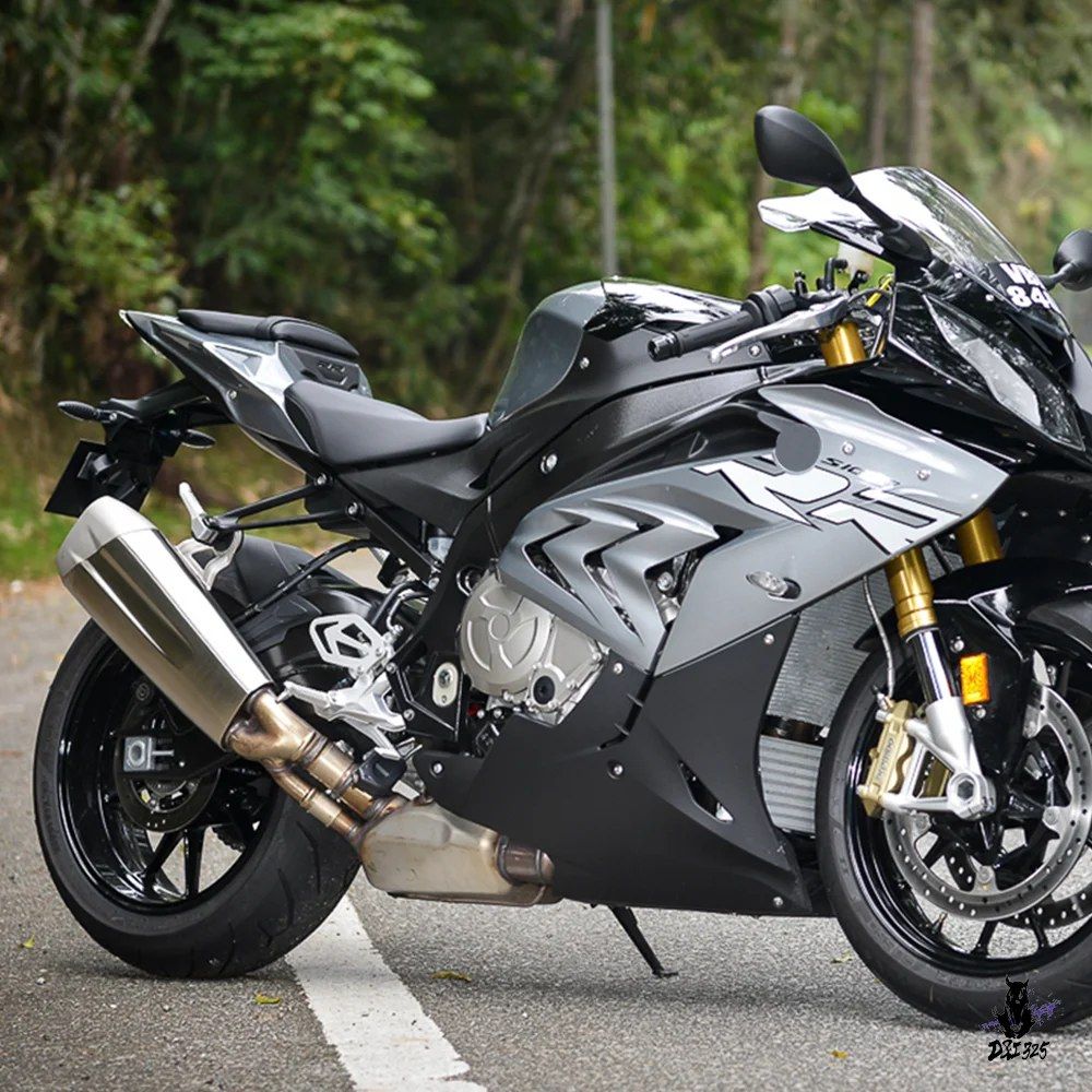 BMW S1000RR 2009-2018 フロント リアシート ピリオン クッション 黒