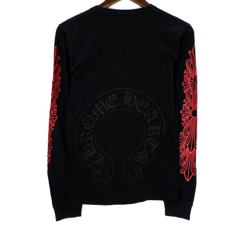 クロムハーツ CHROME HEARTS 【 CH LS 1 】 袖フローラル バック