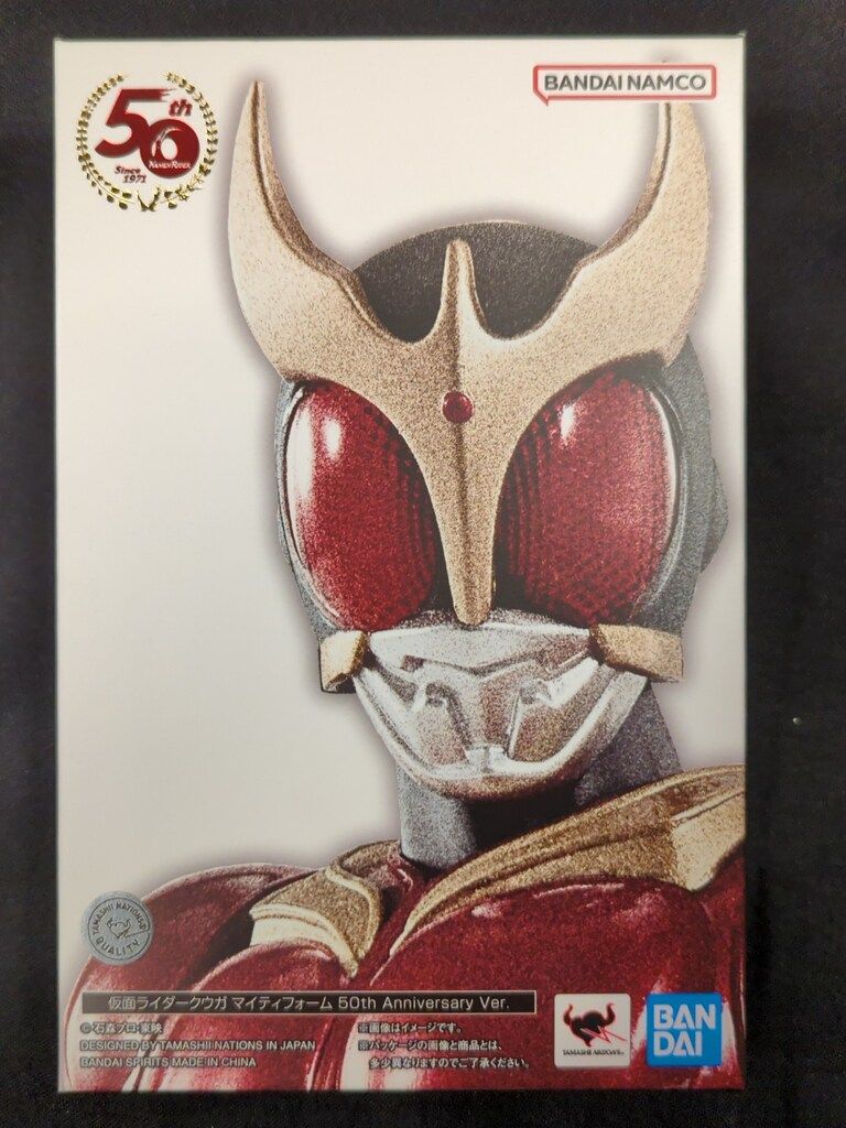 BANDAI SPIRITS S.H.Figuarts 真骨彫製法 仮面ライダークウガ 仮面ライダークウガ マイティフォーム 50th Anniversary Ver.