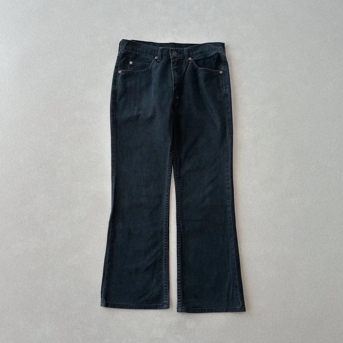 Levi's リーバイス 517 ブラックデニム ブーツカット フレア 00s Y2K
