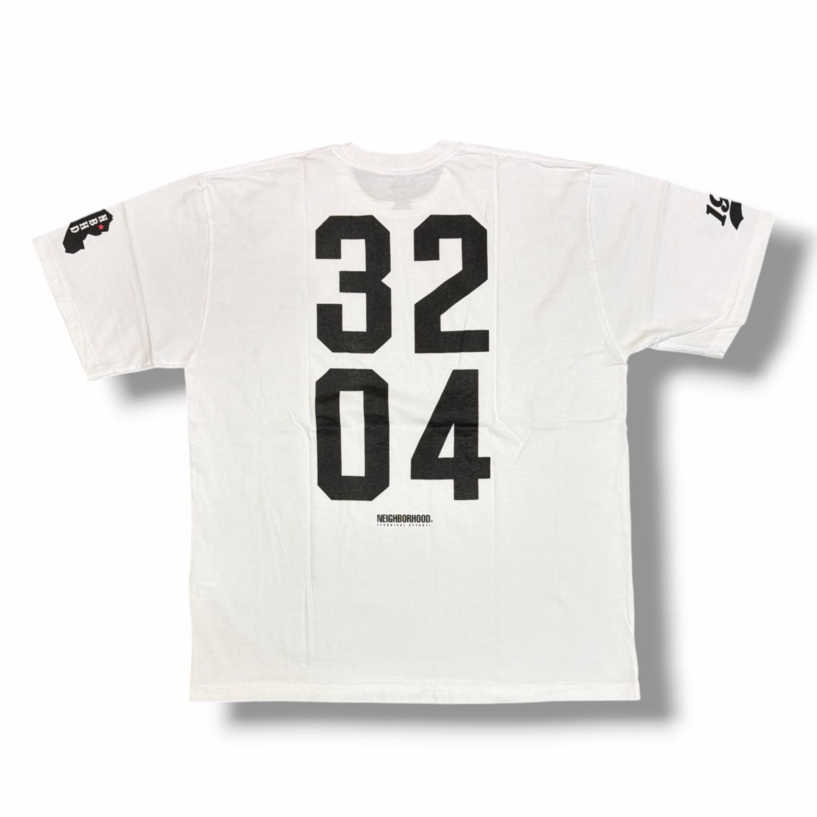 未使用 NEIGHBORHOOD 25AW NH . TEE SS ロゴプリントTシャツ 半袖