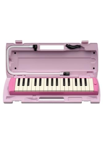 ヤマハ(YAMAHA) PIANICA ピアニカ 鍵盤ハーモニカ 32鍵 ピンク P-32EP 子どもたちの使い勝手を追求した 同系色のプラスチック製ハードケース付属mt 2f7b6725