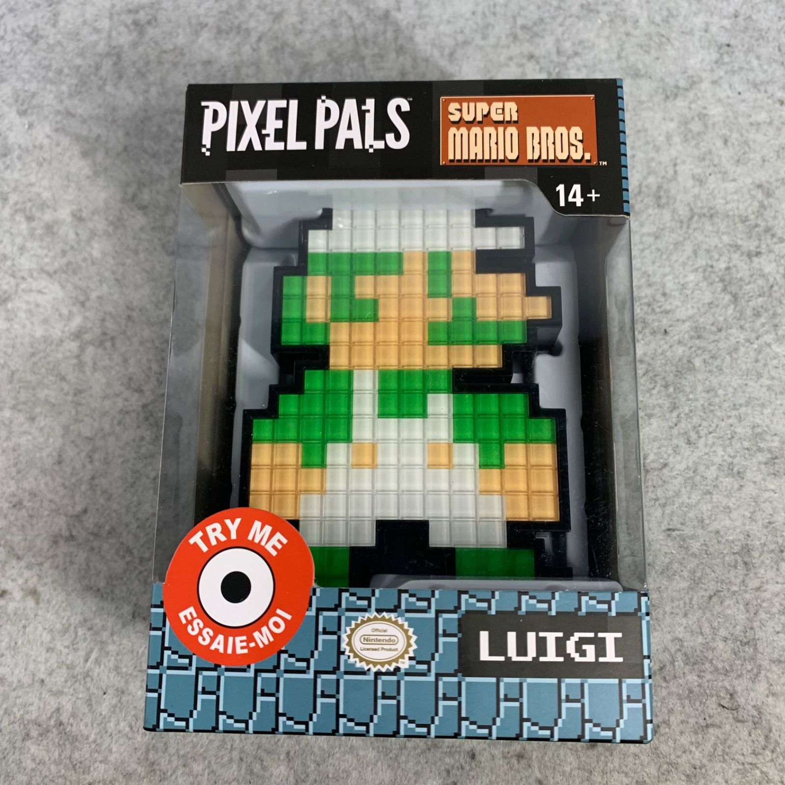 Pixel Pals PDP Collectible Mario Lighted Figure - Nintendo Super 